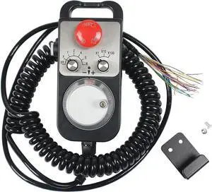 6 Axis MPG Pendant CNC Handwheel Manual Pulse Generator 100PPR 6 Axis MPG Pendant CNC Handwheel Manual Pulse Generator 100PPR