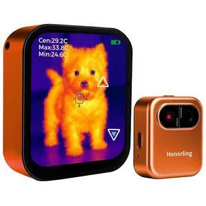 Mini Thermal Camera, 80x60 IR Resolution Infrared Camera with Touchscreen Mini Thermal Camera, 80x60 IR Resolution Infrared Camera with Touchscreen