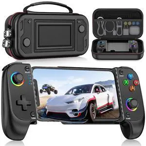Wireless Mobile Game Controller for iPhone & Android - Hall Effect Joystick, Bluetooth 5.0 - Compatible with Xbox Game Pass, iOS - Includes Travel Case Wireless Mobile Game Controller for iPhone & Android - Hall Effect Joystick, Bluetooth 5.0 - Compatible with Xbox Game Pass, iOS - Includes Travel Case