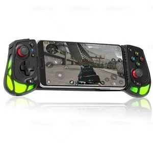 Phone controller for Android and iPhone15+ (USB-C) Plug & Play, Hall Effect Joystick, Turbo, 4 mapping keys, RBG hollow design, Mobile Gaming Controller-Play Genshin Impact & Call Of Duty Phone controller for Android and iPhone15+ (USB-C) Plug & Play, Hall Effect Joystick, Turbo, 4 mapping keys, RBG hollow design, Mobile Gaming Controller-Play Genshin Impact & Call Of Duty