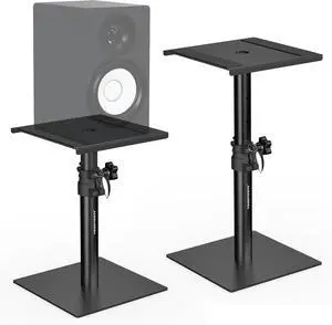 Set of 2 Desktop Studio Monitor Speaker Stands Bookshelf Speaker Stands Set of 2 Desktop Studio Monitor Speaker Stands Bookshelf Speaker Stands