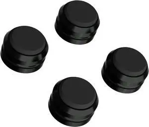 Audio Speaker Aluminum/Silicone Isolation Feet Turntable Damper Vibration Stopper Stand Absorption Shock Pad for Amplifier Preamp DAC Devices 4Pcs (Black, 1.73"x1.18") Audio Speaker Aluminum/Silicone Isolation Feet Turntable Damper Vibration Stopper Stand Absorption Shock Pad for Amplifier Preamp DAC Devices 4Pcs (Black, 1.73"x1.18")