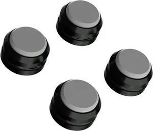 Audio Speaker Aluminum/Silicone Isolation Feet Turntable Damper Vibration Stopper Stand Absorption Shock Pad for Amplifier Preamp DAC Devices 4Pcs (Gray, 1.73"x1.18") Audio Speaker Aluminum/Silicone Isolation Feet Turntable Damper Vibration Stopper Stand Absorption Shock Pad for Amplifier Preamp DAC Devices 4Pcs (Gray, 1.73"x1.18")