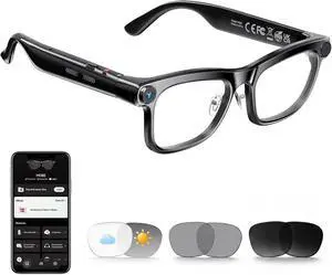 AI Smart Glasses,13MP Camera, 20H Battery, ChatGPT Translations AI Smart Glasses,13MP Camera, 20H Battery, ChatGPT Translations