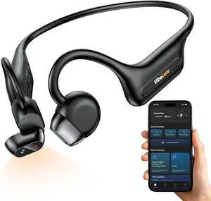MusicCam Worlds 1st Bone Conduction Headphones with Camera, Hand-Free POV Camera Headphones, IP68 Water & Sweat Resistant, AI Functions, Open-Ear Bluetooth Wireless Sport Earphones with APP MusicCam Worlds 1st Bone Conduction Headphones with Camera, Hand-Free POV Camera Headphones, IP68 Water & Sweat Resistant, AI Functions, Open-Ear Bluetooth Wireless Sport Earphones with APP
