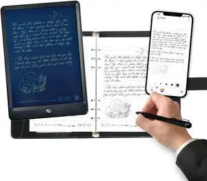 Smart Pen for Note Taking with Digital Smart Notebook and Writing Board, Real-time Sync for Digitizing,Convert to Text,Storing,Sharing Paper Notes via APP on Smartphone(Android and iOS) Smart Pen for Note Taking with Digital Smart Notebook and Writing Board, Real-time Sync for Digitizing,Convert to Text,Storing,Sharing Paper Notes via APP on Smartphone(Android and iOS)