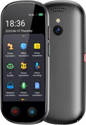 Language Translator Device No WiFi Needed, 2026 Upgraded AI Translator, 150+ Languages Instant Two Way Vioce Translator, Online/Offline/Recording/Photo/Text Translation for Business Learning Travel Language Translator Device No WiFi Needed, 2026 Upgraded AI Translator, 150+ Languages Instant Two Way Vioce Translator, Online/Offline/Recording/Photo/Text Translation for Business Learning Travel