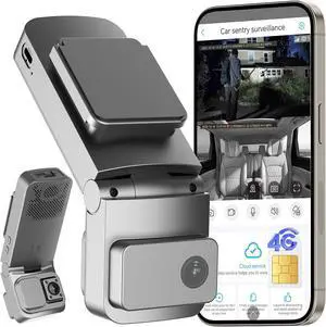 4G LTE Dash Cam with Live Streaming, Car Vandalism Security Camera 4G LTE Dash Cam with Live Streaming, Car Vandalism Security Camera