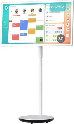 Calendar Plus Go: 32" Mobile Smart Digital Calendar Family Dashboard Calendar Plus Go: 32" Mobile Smart Digital Calendar Family Dashboard