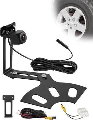 Spare Tire Backup Camera, Adjustable Rear View and Waterproof | Fit for Jeep Wrangler JK JKU Rubicon Commander Patriot Liberty 2007-2018, Flexible Mount Spare Tire Backup Camera, Adjustable Rear View and Waterproof | Fit for Jeep Wrangler JK JKU Rubicon Commander Patriot Liberty 2007-2018, Flexible Mount