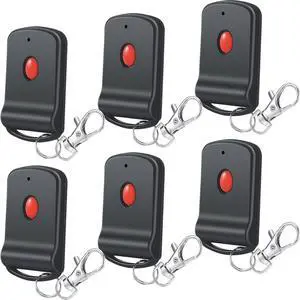 6 Pcs Garage Door Opener Remote Portable Remote Garage Transmitter 10 Dip Switch Door Opener Compatible with 3060 3089 4120 300mhz 6 Pcs Garage Door Opener Remote Portable Remote Garage Transmitter 10 Dip Switch Door Opener Compatible with 3060 3089 4120 300mhz