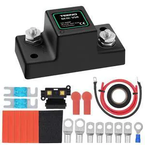 12V 50Amp ATV UTV Smart Dual Battery Isolator Kit for Personal Watercraft, Snowmobile, Street Bike, Cruiser/Touring 12V 50Amp ATV UTV Smart Dual Battery Isolator Kit for Personal Watercraft, Snowmobile, Street Bike, Cruiser/Touring