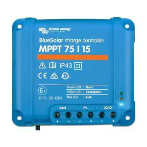 BlueSolar MPPT Solar Charge Controller 75V, 15A, 12/24V | Charge Controllers for Solar Panels BlueSolar MPPT Solar Charge Controller 75V, 15A, 12/24V | Charge Controllers for Solar Panels