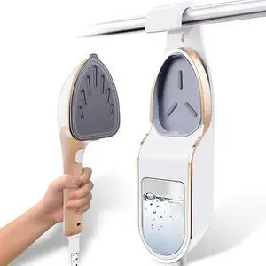 Garment Steamer for Clothes, 2-in-1 Steamer & Iron, Powerful 1500W | Fast Heat-Up 30s, 35 Mins Steam. No Leak, Auto-Off. Extra Large Soleplate, 330ml Detachable Tank. For Home & Closet. 120V Garment Steamer for Clothes, 2-in-1 Steamer & Iron, Powerful 1500W | Fast Heat-Up 30s, 35 Mins Steam. No Leak, Auto-Off. Extra Large Soleplate, 330ml Detachable Tank. For Home & Closet. 120V