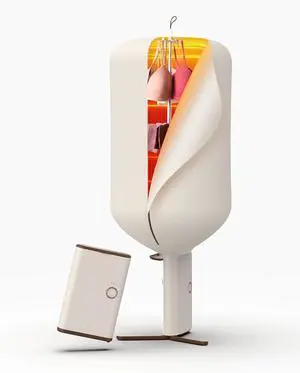 Portable Dryer for Clothes, 3/6/9-Hr Timer, Fragrance Disc, UV Clean Light | 180W 100-240V, Mini Compact Foldable Clothes Dryer Machine, Low Noise, Energy Saving, for Laundry Apartment RV Hotel Dorm Portable Dryer for Clothes, 3/6/9-Hr Timer, Fragrance Disc, UV Clean Light | 180W 100-240V, Mini Compact Foldable Clothes Dryer Machine, Low Noise, Energy Saving, for Laundry Apartment RV Hotel Dorm