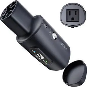 NACS V2L Adapter-Vehicle to Load Adapter for 2025+Ioniq 5/6/9, 2026+Kia EV3/5/6/9, 2025+Genesis(Requires V2L+NACS Inlet), Safety Lock, LED Display,Power for Camping, Trips, Emergencies etc. NACS V2L Adapter-Vehicle to Load Adapter for 2025+Ioniq 5/6/9, 2026+Kia EV3/5/6/9, 2025+Genesis(Requires V2L+NACS Inlet), Safety Lock, LED Display,Power for Camping, Trips, Emergencies etc.