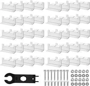 10 Set Solar Panel Mounting Brackets Z Bracket Aluminum Solar Panel Mounting Brackets Kit with Nuts and Bolts for RV, Boat, Wall, Caravans, Yacht and Other Gird Installation 10 Set Solar Panel Mounting Brackets Z Bracket Aluminum Solar Panel Mounting Brackets Kit with Nuts and Bolts for RV, Boat, Wall, Caravans, Yacht and Other Gird Installation