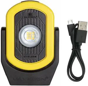 Maxxeon MXN00812, HiVis Yellow, Workstar Cyclops USB-C Rechargeable LED Worklight Maxxeon MXN00812, HiVis Yellow, Workstar Cyclops USB-C Rechargeable LED Worklight