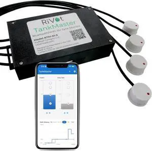 TankMaster RV Tank Monitor Contactless External Tank Level Sensors with Bluetooth & WiFi Fresh, Gray & Black Tanks No Drill Install for Travel Trailers & Motorhomes iOS & Android TankMaster RV Tank Monitor Contactless External Tank Level Sensors with Bluetooth & WiFi Fresh, Gray & Black Tanks No Drill Install for Travel Trailers & Motorhomes iOS & Android