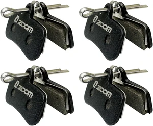Zoom 4-Piston Disc Brake Pads for Zoom HB876 & HB876E, Semi-Metallic Replacement Pads Compatible with Shimano BR-M8120 M7120 M6120 M8020 MT520 MT420, for MTB & eBike Zoom 4-Piston Disc Brake Pads for Zoom HB876 & HB876E, Semi-Metallic Replacement Pads Compatible with Shimano BR-M8120 M7120 M6120 M8020 MT520 MT420, for MTB & eBike