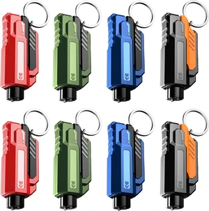 8PCS Car Window Breaker Seatbelt Cutter,Emergency Keychain Car Escape Tool 8PCS Car Window Breaker Seatbelt Cutter,Emergency Keychain Car Escape Tool