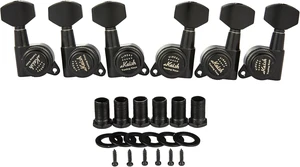 Guitar Locking Tuners 18:1 Guitar Tuning Keys Pegs Locking Tuning Machines Heads for Strat/Tele/Les Paul Electric/Acoustic Guitars Black Guitar Locking Tuners 18:1 Guitar Tuning Keys Pegs Locking Tuning Machines Heads for Strat/Tele/Les Paul Electric/Acoustic Guitars Black