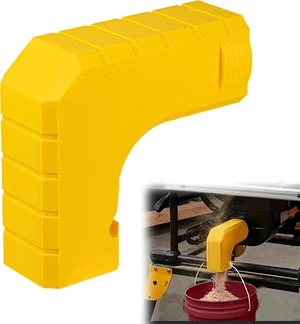 Table Saw Dust Adapter Compatible with Dewalt Table Saw DWE7485, Snap-On Dust Port with Hook, Tool-Free Installation, Compact Design for Efficient Sawdust Collection Table Saw Dust Adapter Compatible with Dewalt Table Saw DWE7485, Snap-On Dust Port with Hook, Tool-Free Installation, Compact Design for Efficient Sawdust Collection