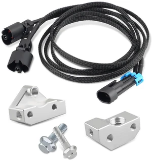 Gen 3 Knock Sensor Relocation Bracket Kit Fit for Engine RPO LS1 LS6 LQ9 LM7 L59 LR4 L33, Aluminum Mount with 36 Inch Extension Harness M10 Thread Gen 3 Knock Sensor Relocation Bracket Kit Fit for Engine RPO LS1 LS6 LQ9 LM7 L59 LR4 L33, Aluminum Mount with 36 Inch Extension Harness M10 Thread