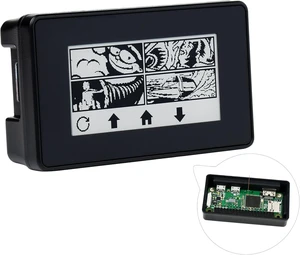 2.13inch Touch e-Paper Display with ABS Case for Raspberry Pi Zero 2 W/Raspberry Pi Zero/Pi Zero W/Pi Zero WH, 250x122 Pixels E-Ink, Paper-Like Effect Support Partial Refresh 2.13inch Touch e-Paper Display with ABS Case for Raspberry Pi Zero 2 W/Raspberry Pi Zero/Pi Zero W/Pi Zero WH, 250x122 Pixels E-Ink, Paper-Like Effect Support Partial Refresh