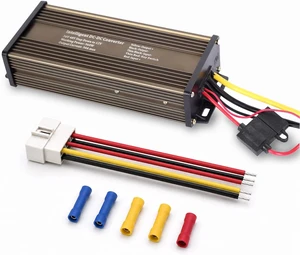 DC-DC Golf Carts RVs 48V 36V Volt Voltage to 12V Step Down DC-DC Golf Carts RVs 48V 36V Volt Voltage to 12V Step Down