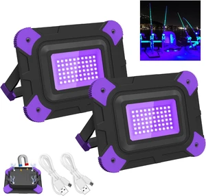 Rechargeable Black Lights, Battery Powered Black Light for Fishing Rechargeable Black Lights, Battery Powered Black Light for Fishing