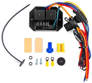 Digital Radiator Fan Controller Switch Kit #0444 12V Digital Radiator Fan Controller Switch Kit #0444 12V