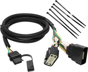 Custom 4 Way Trailer Wiring Harness for 2011-2019 Ford Explorer, Pure Copper Plug and Play Trailer Light Wiring for Explorer Custom 4 Way Trailer Wiring Harness for 2011-2019 Ford Explorer, Pure Copper Plug and Play Trailer Light Wiring for Explorer