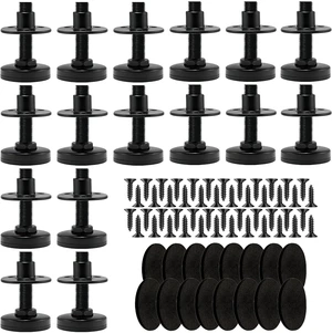 Heavy Duty Leveling Feet 16 Pack-5280 lbs Capacity, 3/8"-16 Thread Adjustable Furniture Levelers with 1" Height Adjustment, Furniture Feet for Table, Cabinet, Workbench, Appliance Stabilization Heavy Duty Leveling Feet 16 Pack-5280 lbs Capacity, 3/8"-16 Thread Adjustable Furniture Levelers with 1" Height Adjustment, Furniture Feet for Table, Cabinet, Workbench, Appliance Stabilization