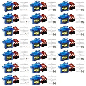 SG90 9g Micro Servo Motor for RC Car, Robot, Boat & Plane, 20 Pcs SG90 9g Micro Servo Motor for RC Car, Robot, Boat & Plane, 20 Pcs