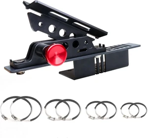 Quick Release Fire Extinguisher Mount Compatible with 2021 2022 2023 2024 2025 2026 Ford F150 Truck Accessories Fire Extinguisher Holder Mounting Brackets for 2021+ Ford F150 Vehicle, Aluminum Quick Release Fire Extinguisher Mount Compatible with 2021 2022 2023 2024 2025 2026 Ford F150 Truck Accessories Fire Extinguisher Holder Mounting Brackets for 2021+ Ford F150 Vehicle, Aluminum