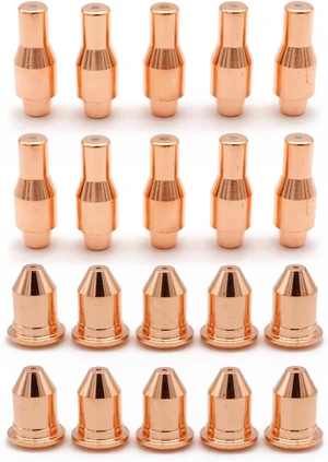 10pcs 56576 Electrode 10pcs 56811 Nozzle Tip 45A 10pcs 56576 Electrode 10pcs 56811 Nozzle Tip 45A