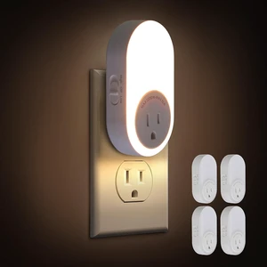 Night Lights Plug Into Wall with Power Outlet, CCT 2200K/4000K Night Lights Plug Into Wall with Power Outlet, CCT 2200K/4000K