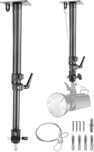 28in Studio Light Ceiling Mount Boom Arm,Adjustable Ceiling Projector Mount 28in Studio Light Ceiling Mount Boom Arm,Adjustable Ceiling Projector Mount