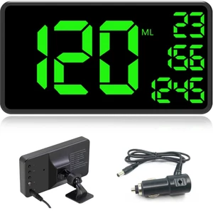 6.2 Inch Big Screen Truck GPS Speedometer Digital MPH Odometer HUD with Speeding Alert for Car, Golf Cart & All Vehicles 6.2 Inch Big Screen Truck GPS Speedometer Digital MPH Odometer HUD with Speeding Alert for Car, Golf Cart & All Vehicles