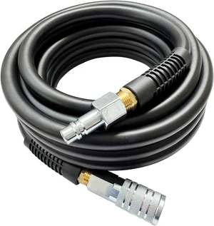 Hybrid Air Hose 1/2ID x 25FT, Burst 1200PSI, Black(25) Hybrid Air Hose 1/2ID x 25FT, Burst 1200PSI, Black(25)