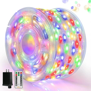 Outdoor Christmas Lights 1000LED 328FT, Multicolor Fairy Lights IP67 Waterproof, Plug in String Light with Remote 8 Modes Timer, Xmas Light for Outside Indoor House Tree Decorations Outdoor Christmas Lights 1000LED 328FT, Multicolor Fairy Lights IP67 Waterproof, Plug in String Light with Remote 8 Modes Timer, Xmas Light for Outside Indoor House Tree Decorations