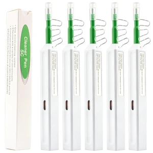 5-Pack Fiber Optic Cleaner, Fiber Optic Connector Cleaning Pen 5-Pack Fiber Optic Cleaner, Fiber Optic Connector Cleaning Pen