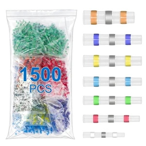 1500 PCS Solder Seal Wire Connectors, 26-10 Gauge Waterproof Heat Shrink Wire Connectors for Marine Electrical Automotive 1500 PCS Solder Seal Wire Connectors, 26-10 Gauge Waterproof Heat Shrink Wire Connectors for Marine Electrical Automotive