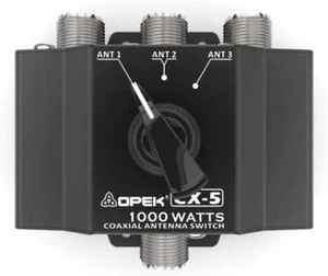 CX-5 Coaxial Antenna Switch 1KW PEP Rated 3 Position CX-5 Coaxial Antenna Switch 1KW PEP Rated 3 Position