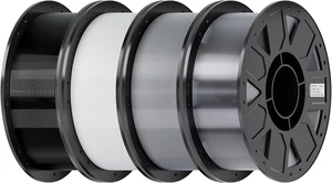 PETG 3D Printer Filament 1.75mm 4KG, Black+White+Grey+Transparent PETG 3D Printer Filament 1.75mm 4KG, Black+White+Grey+Transparent