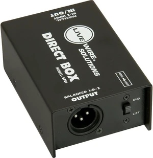 Livewire SPDI Passive Direct Box with Attenuation Pad Livewire SPDI Passive Direct Box with Attenuation Pad