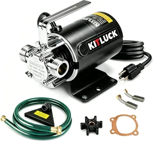 Water Transfer Pump, 115V 1/10HP 330GPH Utility Water Pump Electric With 6ft Suction Hose Kit, Portable Small Water Pump For Pool Draining, Removing Water From Rain Barrel, Aquariums, etc. Water Transfer Pump, 115V 1/10HP 330GPH Utility Water Pump Electric With 6ft Suction Hose Kit, Portable Small Water Pump For Pool Draining, Removing Water From Rain Barrel, Aquariums, etc.
