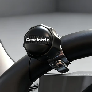 Steering Wheel Spinner Knob, Black Logo Steering Wheel Spinner Knob, Black Logo