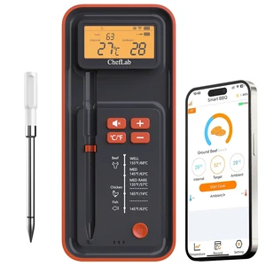Smart Bluetooth Remote Wireless Meat Probe Thermometer for Grilling, Oven Smart Bluetooth Remote Wireless Meat Probe Thermometer for Grilling, Oven